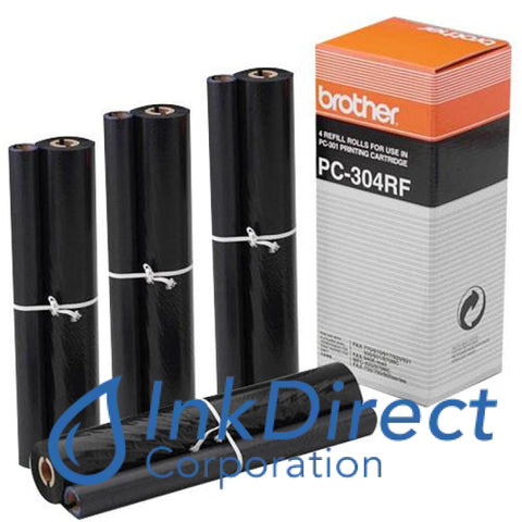 Genuine Brother Pc304Rf Pc-304Rf Ribbon Refill Black