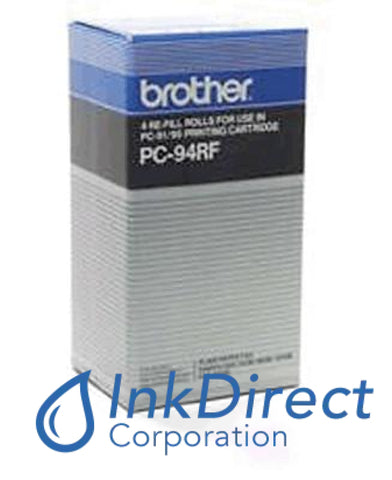 Genuine Brother Pc94Rf Pc-94Rf Ribbon Refill Black