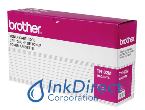 Genuine Brother Tn02M Tn-02M Toner Cartridge Magenta