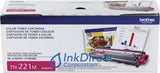 Genuine Brother Tn221M Tn-221M Toner Cartridge Magenta