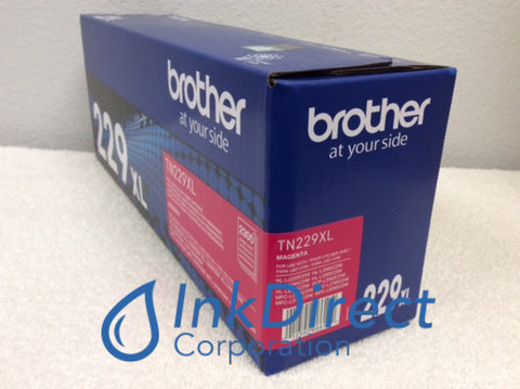 Genuine Brother TN229XLM TN 229XLM Toner Cartridge Magenta  , Brother &nbsp; - Laser Printer &nbsp;HL L3220cdw, &nbsp;L3280cdw, &nbsp;L3295cdw, &nbsp;L3300cdw, &nbsp;L8245cdw, &nbsp; - Multi Function MFC &nbsp;L3720cdw, &nbsp;L3765cdw, &nbsp;L3780cdw, &nbsp;L8395cdwToner Cartridge