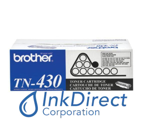 Genuine Brother Tn430 Tn-430 Standard Yield Toner Cartridge Black