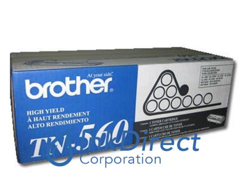 Genuine Brother Tn560 Tn-560 Toner Cartridge Black