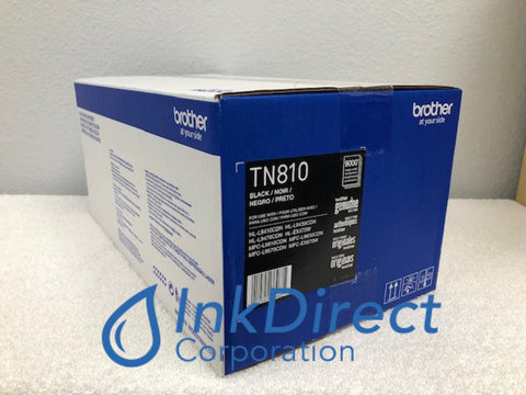 Genuine Brother TN810BK Toner Cartridge Black EX470W EX670W L9410CDN L9430CDN L9470CDN Toner Cartridge , Brother   - Laser Printer  HL EX470W,  L9410CDN,  L9430CDN,  L9470CDN,   - Multi Function MFC  EX670W,  L9610CDN,  L9630CDN,  L9670CDN