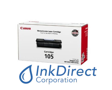 Genuine Canon 0265B001Aa 105 Toner Cartridge Black