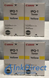 Genuine Canon 0400B003AA IPQ-1 Toner Cartridge (Lot of 4) Yellow ImagePress C1 C1 + Toner Cartridge , Canon - Digital Printer ImagePress C1, C1+,