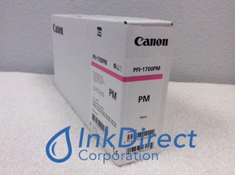 Genuine Canon 0780C001 PFI-1700PM PFI-1700 Ink Tank Photo Magenta Pro-2000 4000 4000S 6000S Ink Jet Cartridge , Canon&nbsp; &nbsp;- Wide Format Printer&nbsp; ImagePrograf Pro-2000,&nbsp; Pro-4000,&nbsp; Pro-4000S,&nbsp; Pro-6000S,