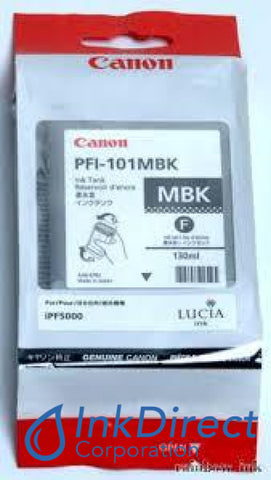 Genuine Canon 0882B001Aa Pfi-101Mbk Ink Tank Matt Black