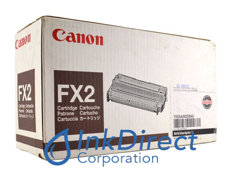 Genuine Canon 1556A002Ba Fx-2 Toner Cartridge Black