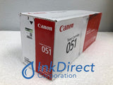 Genuine Canon 2168C001 2168C001AA Canon 051 Toner Cartridge Black Toner Cartridge , Canon&nbsp; &nbsp;- Laser Printer&nbsp; ImageClass LBP162dw,&nbsp; MF264dw,&nbsp; MF267dw,&nbsp; MF269dw,