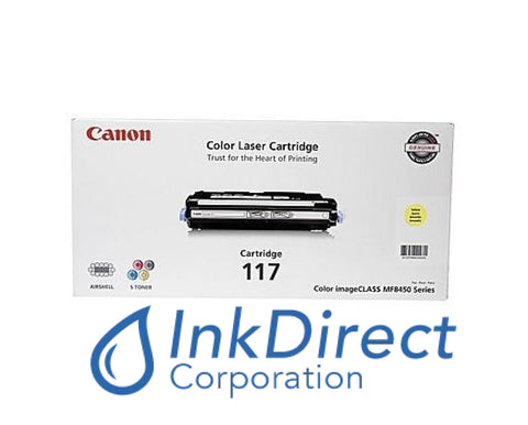 Genuine Canon 2575B001Aa 117 Crg-117Y Toner Cartridge Yellow