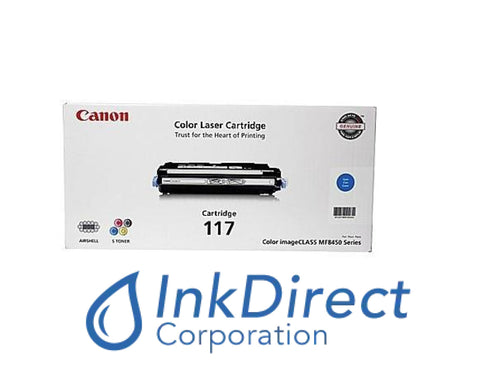 Genuine Canon 2577B001Aa 117 Crg-117C Toner Cartridge Cyan