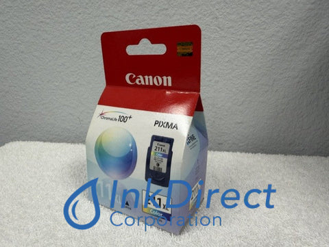 Genuine Canon 2975B001AA CL-211XL Ink Jet Cartridge Color Ink Jet Cartridge , Canon - All-in-One Pixma MP 240, 250, 270, 480, 490, Pixma MX 320, 340, 350, - InkJet Printer Pixma IP 2702,