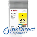 Genuine Canon 3003B001Aa Pfi-105Y Ink Tank Yellow