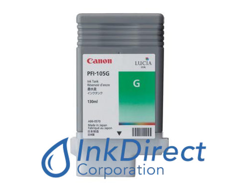 Genuine Canon 3007B001Aa Pfi-105G Ink Tank Green