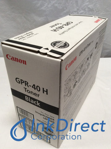 Genuine Canon 3482B005AA GPR-40H Toner Cartridge Black ImageRunner LBP3560 LBP3580 Toner Cartridge