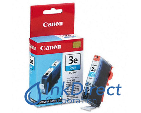 Genuine Canon 4480A003Aa Bci-3Ec Ink Jet Cartridge Cyan