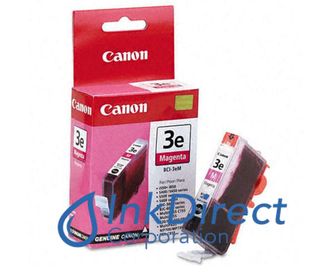 Genuine Canon 4481A003Aa Bci-3Em Ink Jet Cartridge Magenta