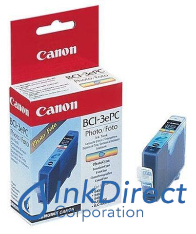 Genuine Canon 4483A003Aa Bci-3Epc Ink Jet Cartridge Photo Cyan