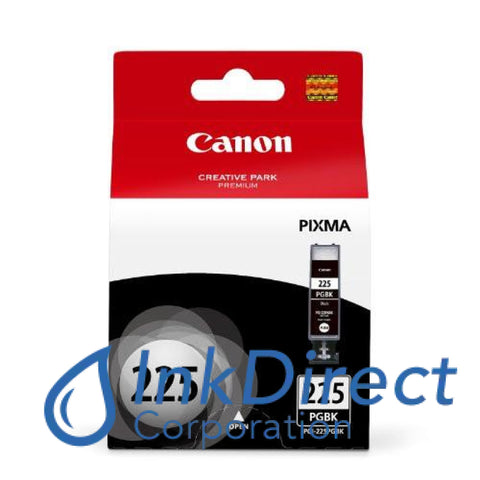 Genuine Canon 4530B001Aa Pgi-225Pgbk Ink Jet Cartridge Black
