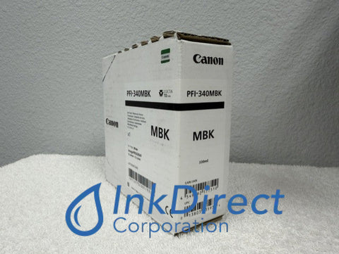 Genuine Canon 4773C001 4773C001AA PFI-340MBK Ink Tank Matte Black ImagePrograf TZ-30000 TZ-32000 Ink Jet Cartridge , Canon &nbsp; - Wide Format Printer &nbsp;ImagePrograf TZ-30000, &nbsp;TZ-32000