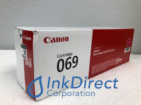 Genuine Canon 5092C001 5092C001AA Canon 069 Toner Cartridge Magenta MF751cdw MF753cdw MF751cdw Toner Cartridge , Canon &nbsp; - All-in-One &nbsp;ImageClass LBP674Cdw, &nbsp;MF751Cdw, &nbsp;MF753Cdw,