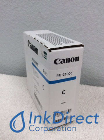 Genuine Canon 5267C001 5267C001AA PFI-2100C Ink Tank Cyan ImagePrograf GP-2000 GP-4000 Ink Jet Cartridge , Canon&nbsp; &nbsp;- Wide Format Printer&nbsp; ImagePrograf GP-2000,&nbsp; GP-4000
