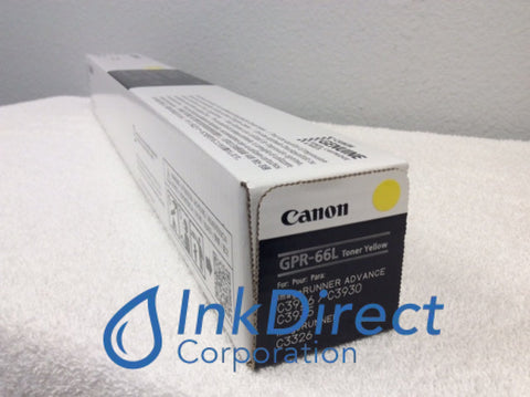 Genuine Canon 5760C002AA GPR-66L Toner Cartridge Yellow DXC3926i DXC3930i DXC3935i Toner Cartridge , Canon&nbsp; &nbsp;- Multi Function&nbsp; ImageRunner Advance DX C3926i,&nbsp; DX C3930i,&nbsp; DX C3935i,
