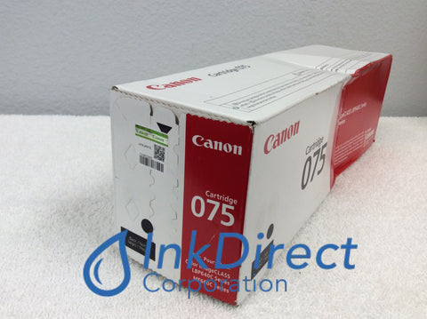 Genuine Canon 6365C001 6365C001AA Canon 075 Toner Cartridge Black Toner Cartridge , Canon &nbsp; - Laser Printer &nbsp;ImageClass LBP646Cdw, &nbsp;LBP647Cdw, &nbsp; - Multi Function ImageClass &nbsp;MF662Cdw, &nbsp;MF663Cdw, &nbsp;MF665Cdw