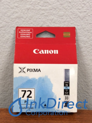 Genuine Canon 6407B002AA 6407B002 PGI-72PC Ink Tank Photo Cyan Pixma Pro 10 Ink Tank , Canon   - InkJet Printer  Pixma Pro 10,