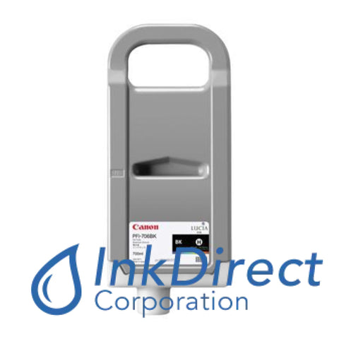 Genuine Canon 6681B001Aa Pfi-706Bk Ink Jet Cartridge Black