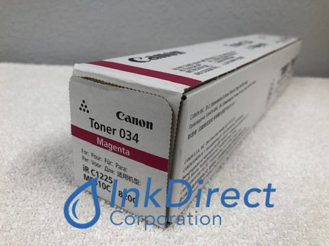 Genuine Canon 9452B001 CRG-034M Canon 034 Toner Cartridge Magenta ImageClass MF810Cdn MF820Cdn Toner Cartridge , Canon &nbsp; - Multi Function &nbsp;ImageClass MF810Cdn, &nbsp;MF820Cdn,
