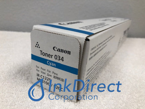Genuine Canon 9453B001 CRG-034C Canon 034 Toner Cartridge Cyan ImageClass MF810Cdn MF820Cdn Toner Cartridge , Canon &nbsp; - Multi Function &nbsp;ImageClass MF810Cdn, &nbsp;MF820Cdn,