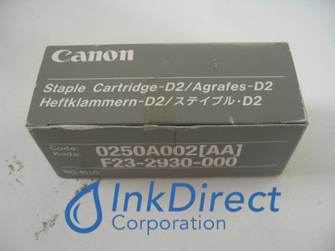 Genuine Canon F232930000 0250A002Aa D2 Staple Staples