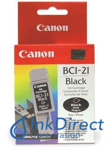 Genuine Canon F470731410 0954A003Aa 0954A003Ab Bci-21Bk Ink Jet Cartridge Black