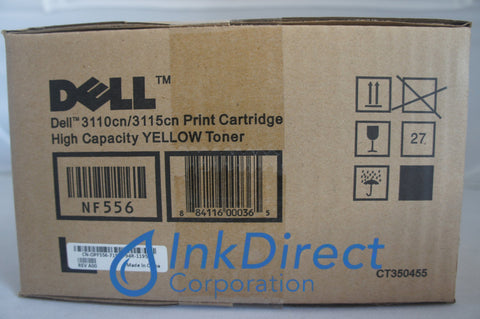 Genuine Dell 310-8401 Xg724 Nf556 3115 Ct350455 Hy Toner Cartridge Yellow , Dell - Laser Printer 3110CN, - Multi Function 3115CN , Laser Printer 3110CN, 3115CN