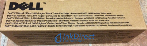 Genuine Dell 330-1436 T106C Fm064 2130Cn Ct201180 Toner Cartridge Black , Dell   - Laser Printer   2130CN,  2135CN,
