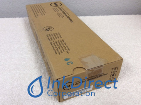 Genuine Dell 331-8432 1M4KP FMRYP Toner Cartridge Cyan Toner Cartridge , Dell -&nbsp;Laser Printer &nbsp;C 3760DN, &nbsp;3760N, &nbsp; - Multi Function C &nbsp;3765DNF,