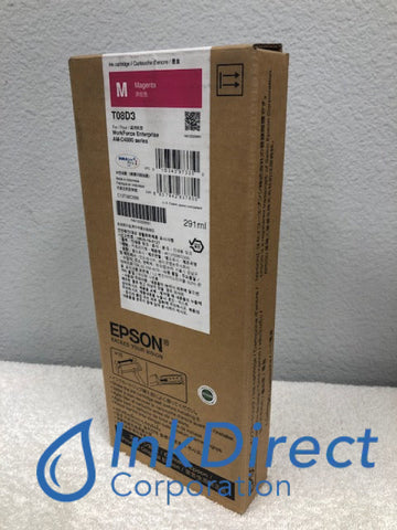 Genuine Epson T08D320 T08D3 Ink Jet Cartridge Magenta WorkForce AM-C4000 Ink Jet Cartridge , Epson &nbsp; - Multi Function &nbsp;WorkForce Enterprise AM-C4000