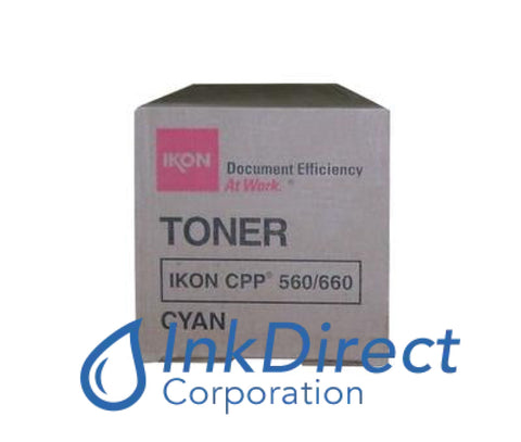 Genuine Ikon A0VW4K0 CPP 560/660 Toner Cyan Toner