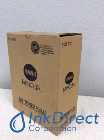 Genuine Konica Minolta 8935202 8935-202 MT 102A Toner Cartridge Black Toner Cartridge , Konica-Minolta - Copier EP 1052, - Copier-Analog EP 1083, 2010,
