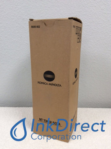 Genuine Konica Minolta 8936902 8936-902 MT 502A Toner Cartridge Black Toner Cartridge , Konica-Minolta - Copier Digital DI 450, 470, 550,
