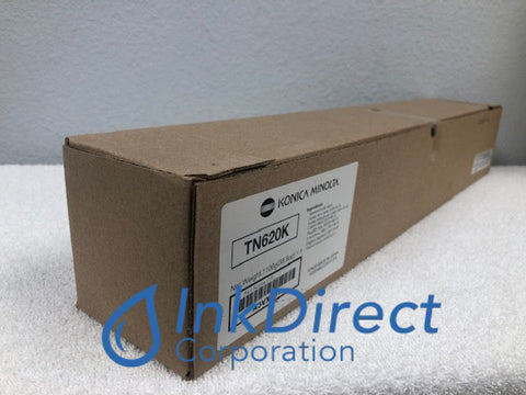 Genuine Konica Minolta A3VX131 (Plain Brown Box) TN-620K TN620K Toner Cartridge Black Toner Cartridge , Konica Minolta - Digital Printer BizHub Pro C1060L,