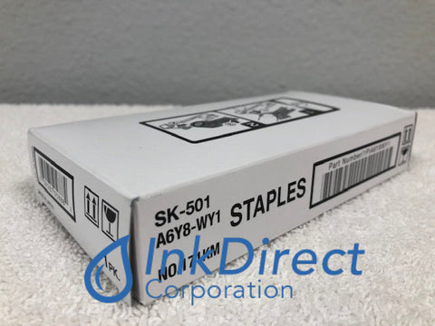 Genuine Konica Minolta A6Y8WY1 A6Y8 - WY1 SK - 501 Staples , Konica Minolta - Multi Function BizHub 4052, 4750, 4752, C3350, C3350i, C4050i,