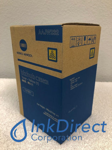 Genuine Konica Minolta AAJW232 TNP80Y Toner Cartridge Yellow BizHub C3320i , Konica Minolta&nbsp; &nbsp;- Laser Printer&nbsp; BizHub C3320i