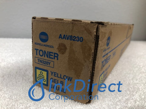 Genuine Konica Minolta AAV8230 TN-328Y TN328Y Toner Cartridge Yellow Bizhub C250i C300i C360i Toner Cartridge , Konica Minolta   - Multi Function  BizHub C250i,  C300i,  C360i