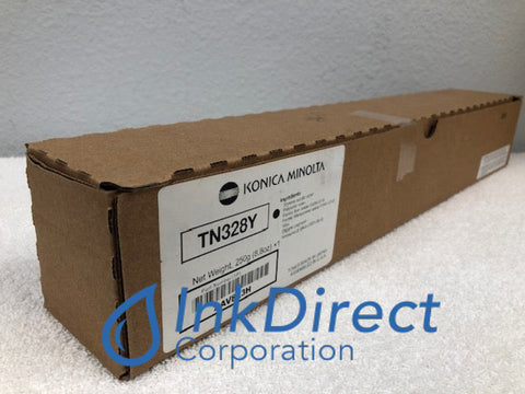 Genuine Konica Minolta AAV823H TN-328Y TN328Y (Plain Brown Box) Toner Cartridge Yellow Bizhub C250i Toner Cartridge , Konica Minolta&nbsp; &nbsp;- Multi Function&nbsp; BizHub C250i,&nbsp; C300i,&nbsp; C360i&nbsp;