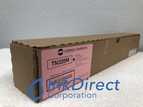Genuine Konica Minolta AAV833H TN-328M TN328M (Plain Brown Box) Toner Cartridge Magenta Bizhub C250i C300i C360i Toner Cartridge , Konica Minolta&nbsp; &nbsp;- Multi Function&nbsp; BizHub C250i,&nbsp; C300i,&nbsp; C360i&nbsp;