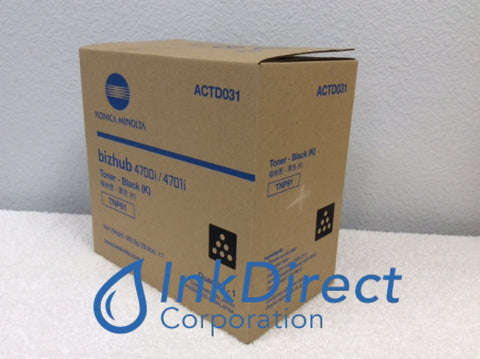 Genuine Konica Minolta ACTD031 TNP 91 TNP91 Toner Cartridge Black BizHub 4700i 4701i Toner Cartridge , Konica Minolta&nbsp; &nbsp;- Multi Function&nbsp; BizHub 4700i, 4701i