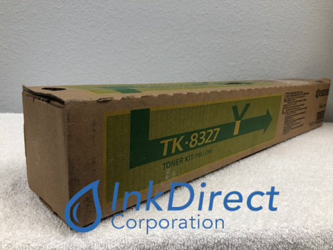 Genuine Kyocera Mita 1T02NPAUS0 TK8327Y TK-8327Y Toner Cartridge Yellow Toner Cartridge , Kyocera Mita - Multi Function TASKalfa 2551ci,